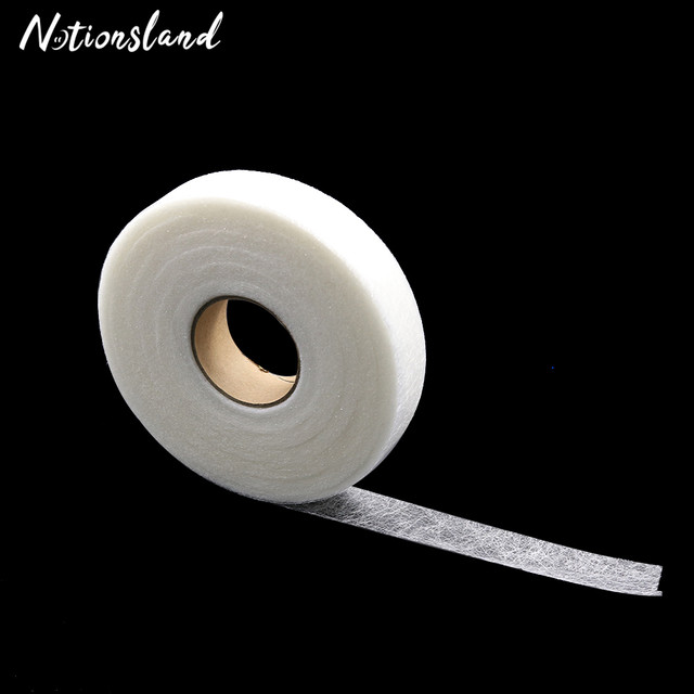 1Rolls 100m Hemming Tape Double Side Fabric Fusing Tape Iron on Adhesive  Tape for Patchwork Garment Sewing Accessories - AliExpress